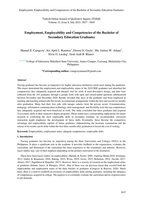 employment status in tagalog sample|Employment, Employability, and Competencies of the Bachelor of .